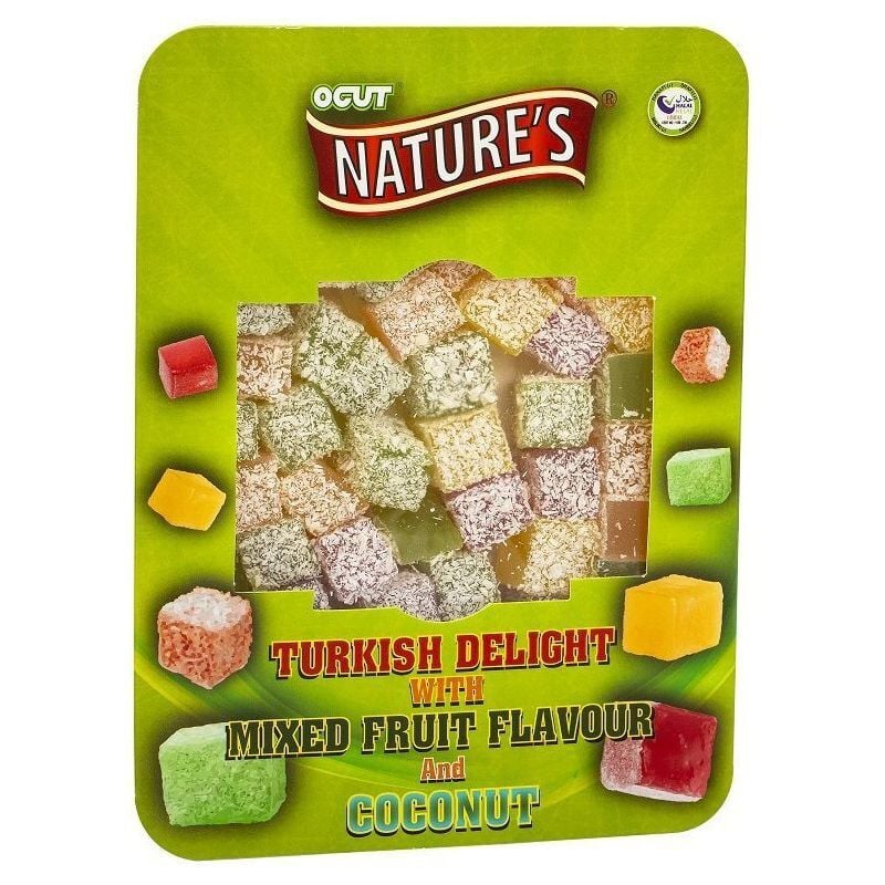 Öğüt Hindistan Cevizli Meyveli Kuş Lokumu 300gr