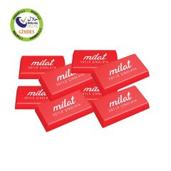 Milat Napoliten Dökme Sütlü Çikolata 1000 Gr