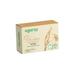 Agarta Doğal El Yapımı Cilt Beyazlatıcı Pirinç Sabunu 150 Gr