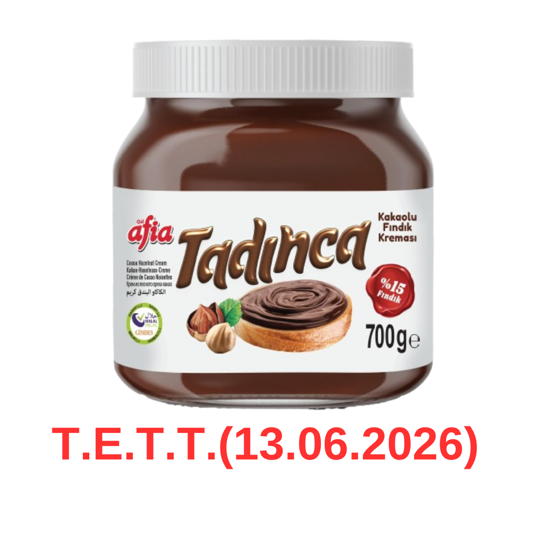Afia Tadınca Kakaolu Fındık Kreması 700 Gr.