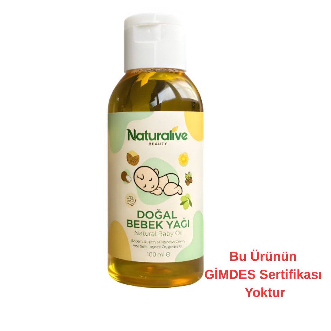 Naturalive Doğal Bebek Yağı 100 ml