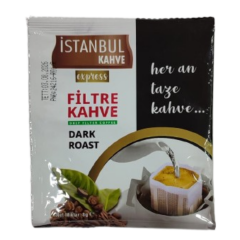 İstanbul Kahve Dark Roast Filtre Kahve 8gr.