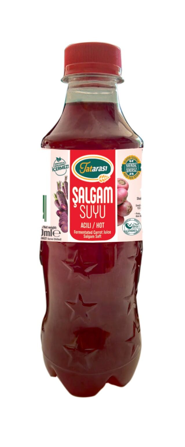 Tatarası Acılı Şalgam Suyu 300ml Pet Şişe