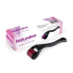 Naturalive Dermaroller 0.5 mm 540 Titanyum İğneli Masaj Cihazı