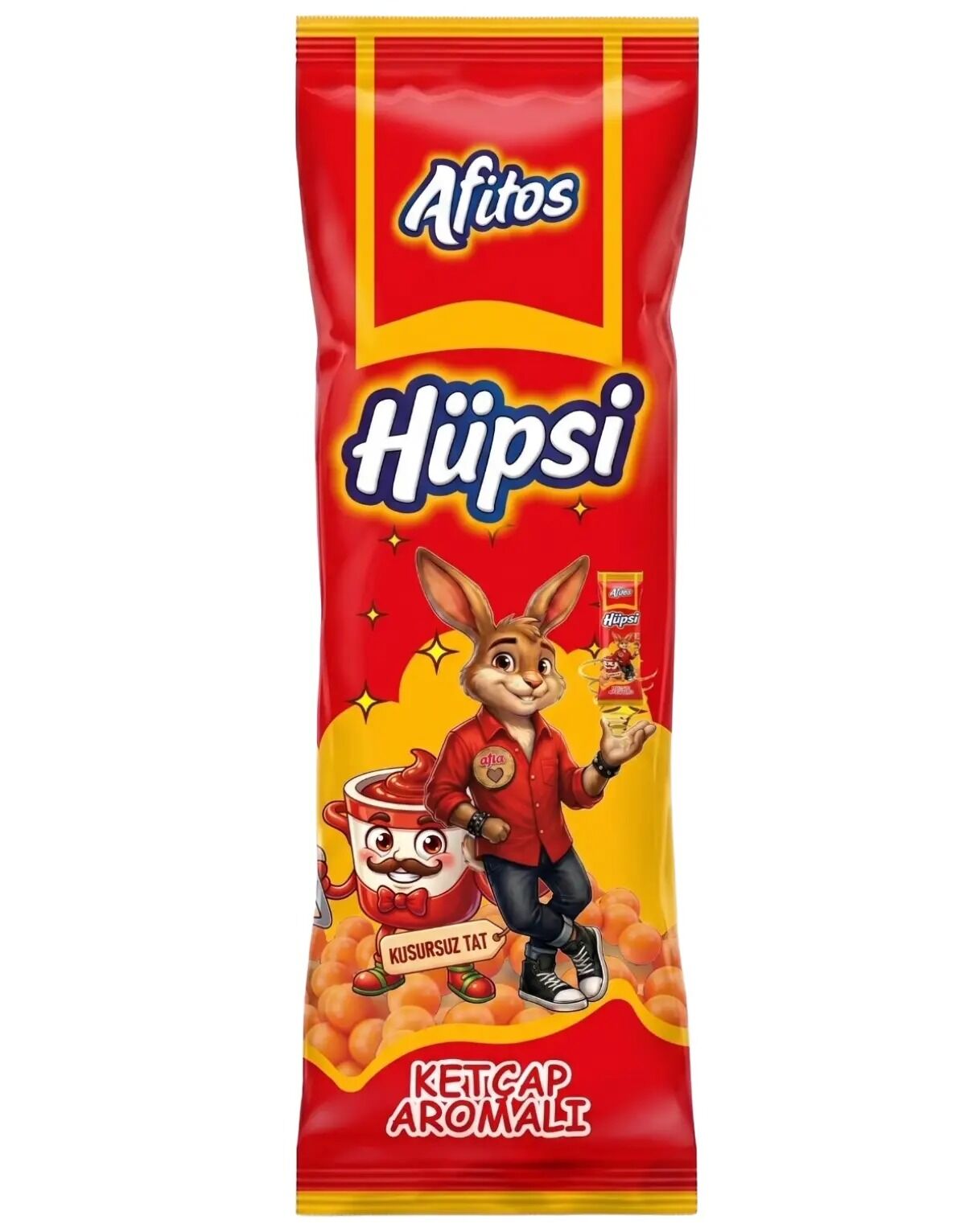 Afia Afitos Hüpsi Ketçap Aromalı Cips 20 Gr