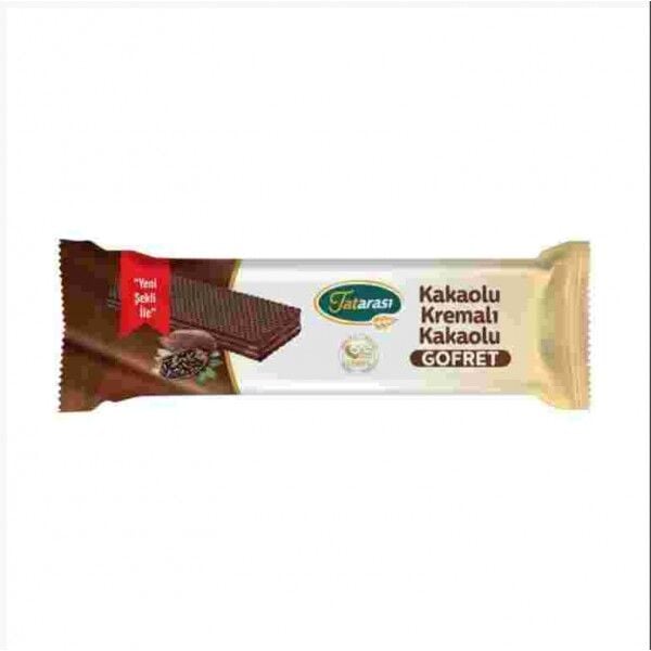 Tatarası Kakaolu Kremalı Kakaolu Gofret 35gr