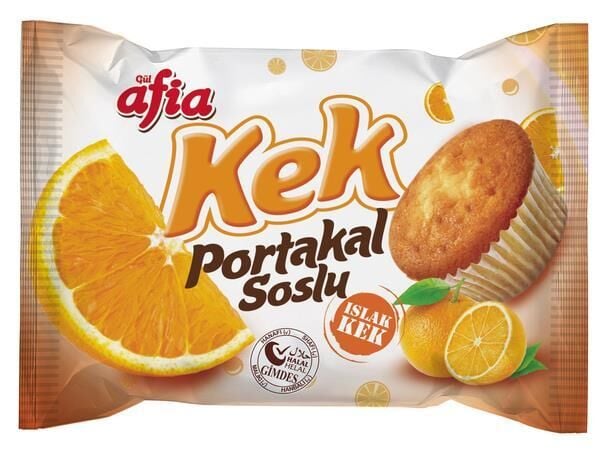 Afia Portakal Soslu Islak Kek 35 Gr