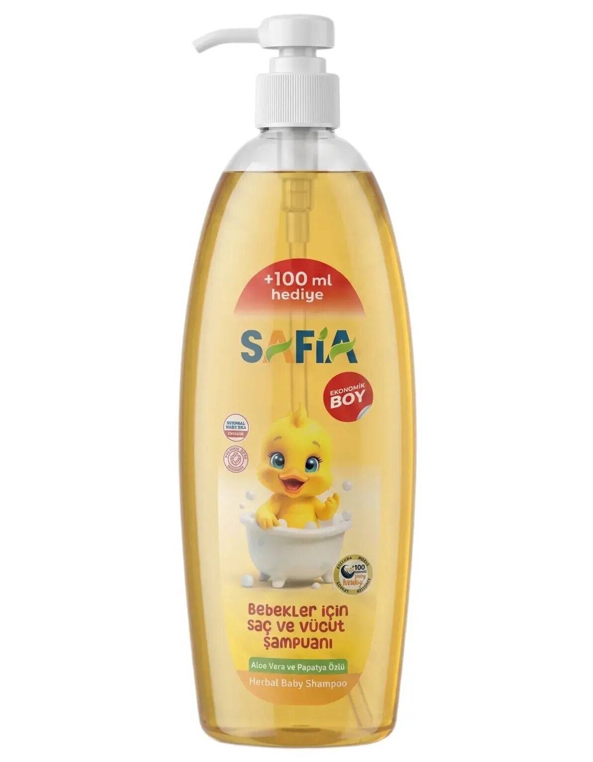 Safia Bebek için Saç ve Vücut Şampuanı 750 Ml