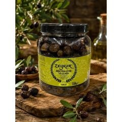 Zeykur Siyah Zeytin Yakut Yağlı Salamura 1kg